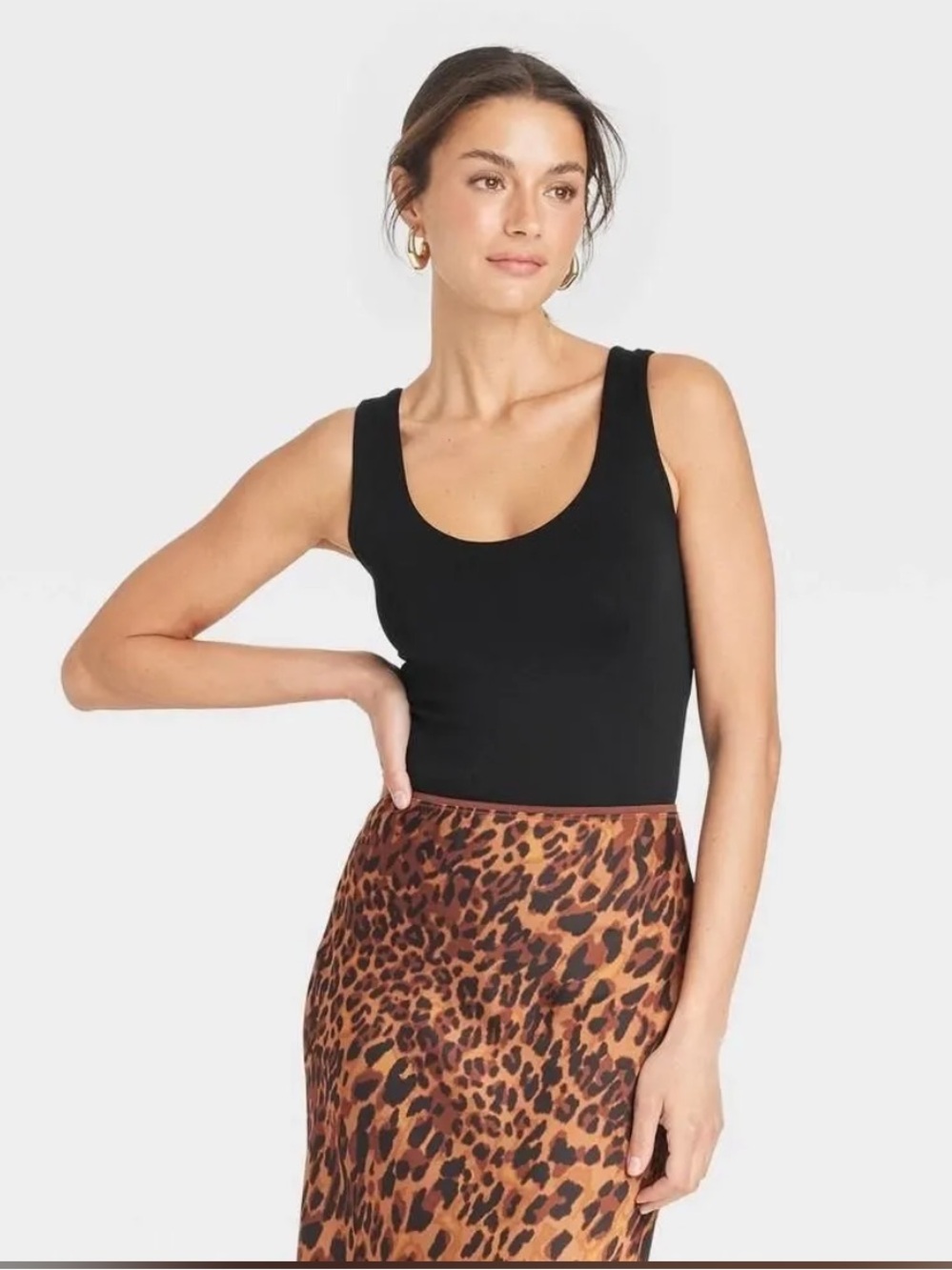 Women's Slim Fit Seamless Tank Top - Small